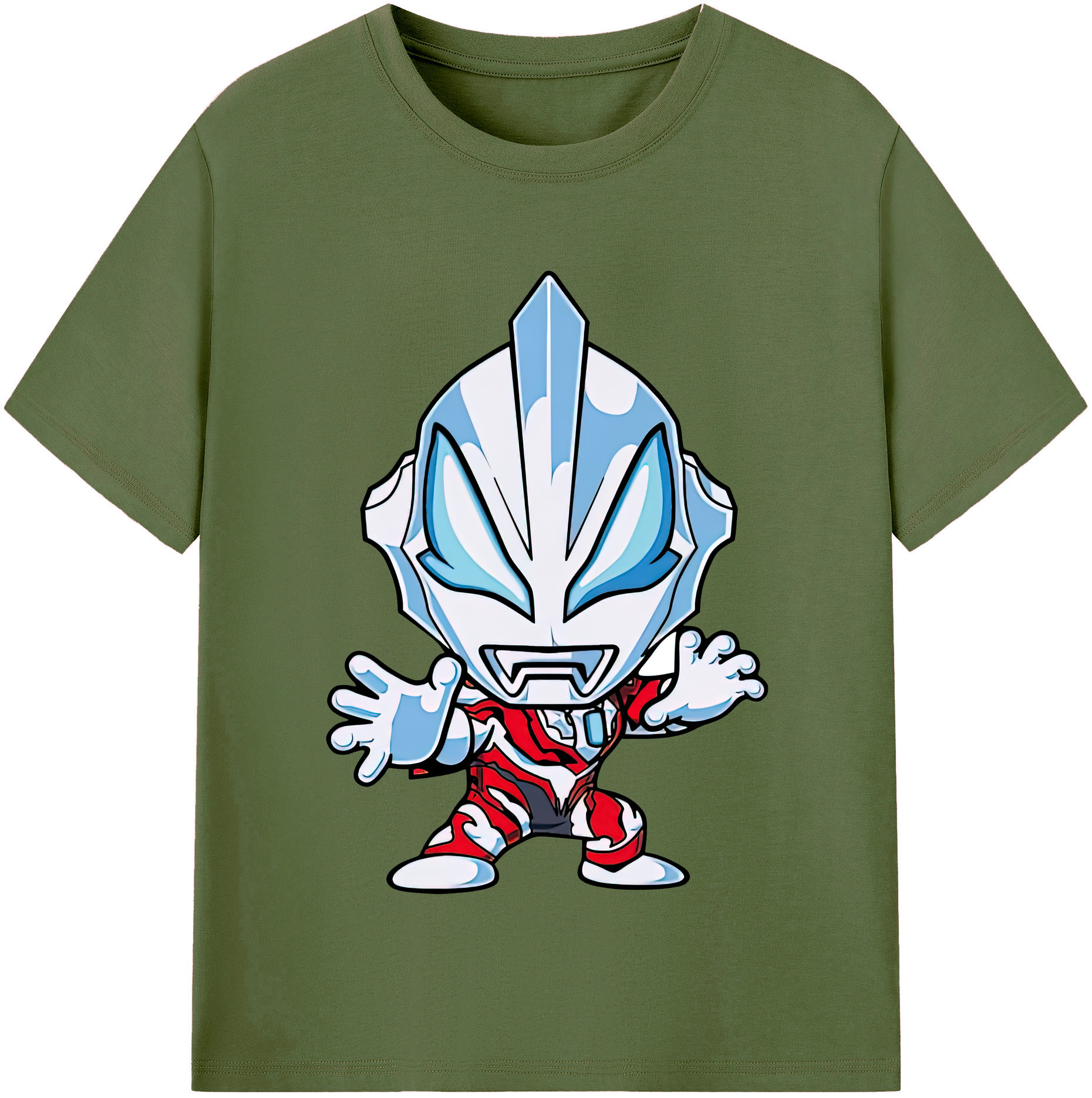 （画像用） ウルトラマン Ultraman 綿100％半袖Tシャツ（フロントプリント）